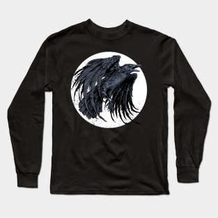 Crow night Long Sleeve T-Shirt